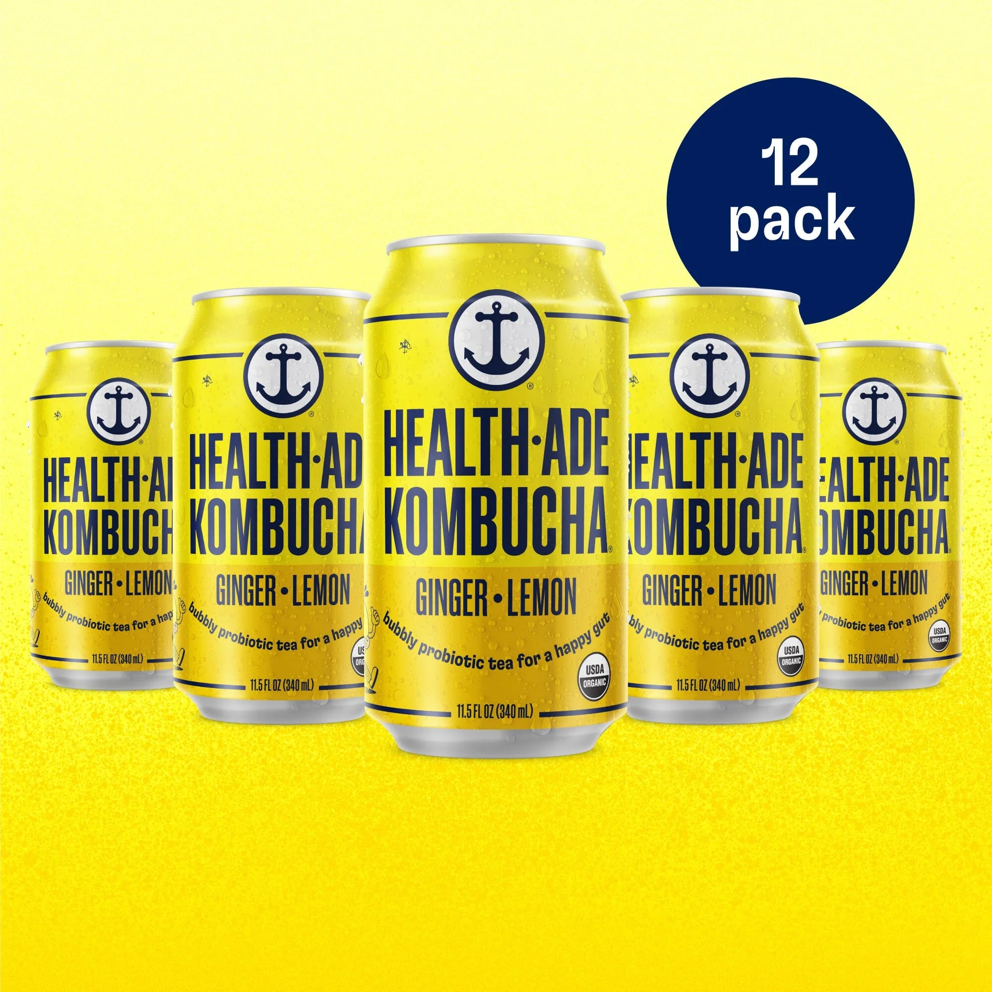 Ginger-Lemon Kombucha in Cans (24 pack) - Image 15