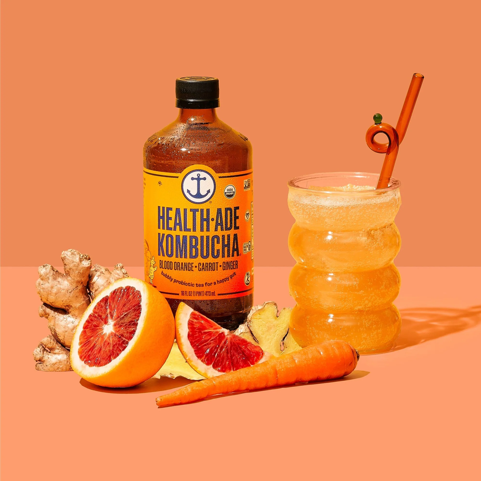 Blood Orange-Carrot-Ginger Kombucha - Image 16