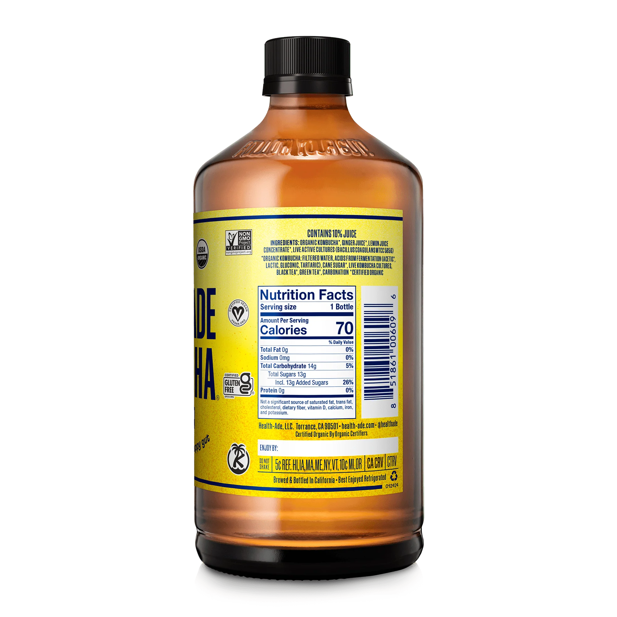 Ginger-Lemon Kombucha - Image 5