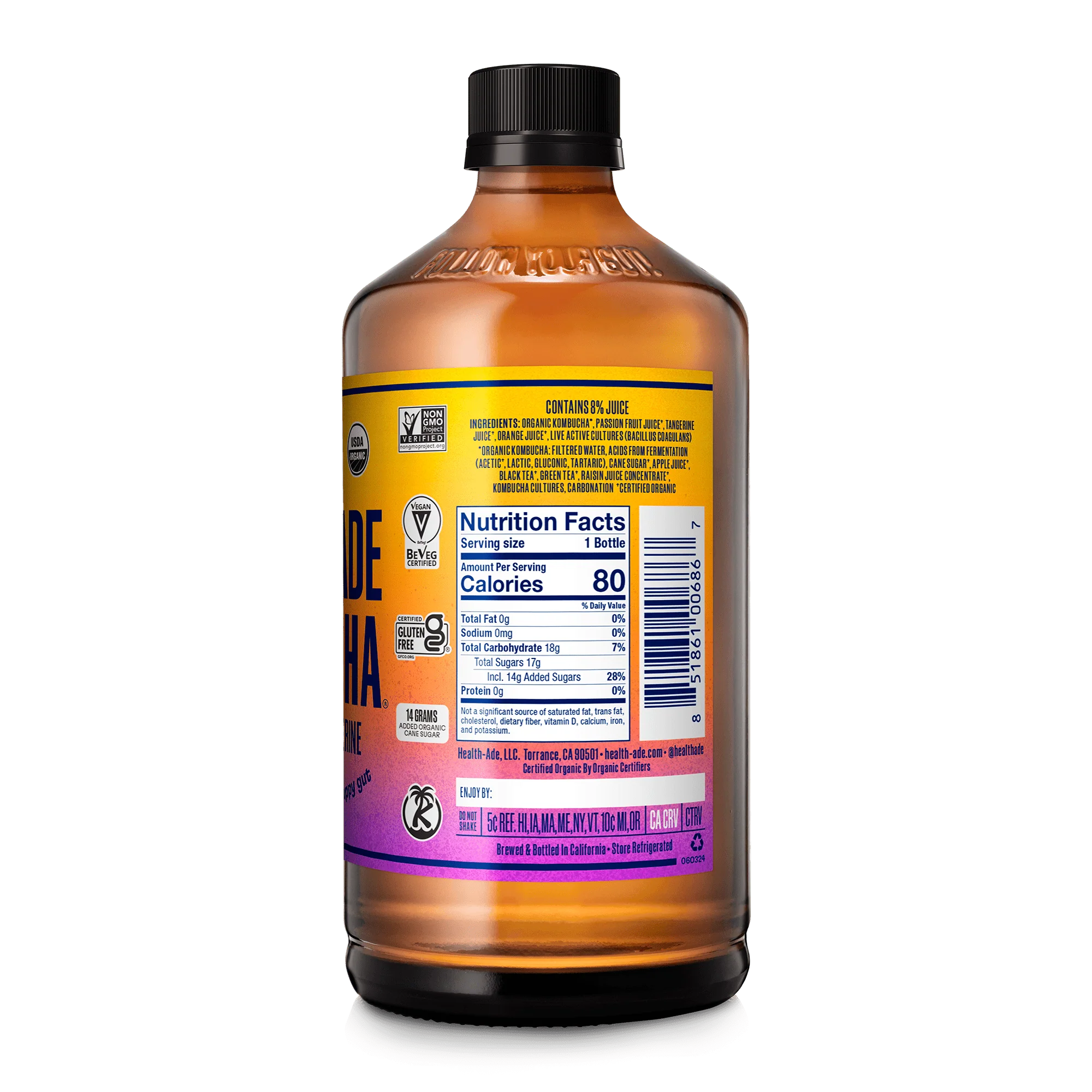 Passion Fruit-Tangerine Kombucha - Image 13