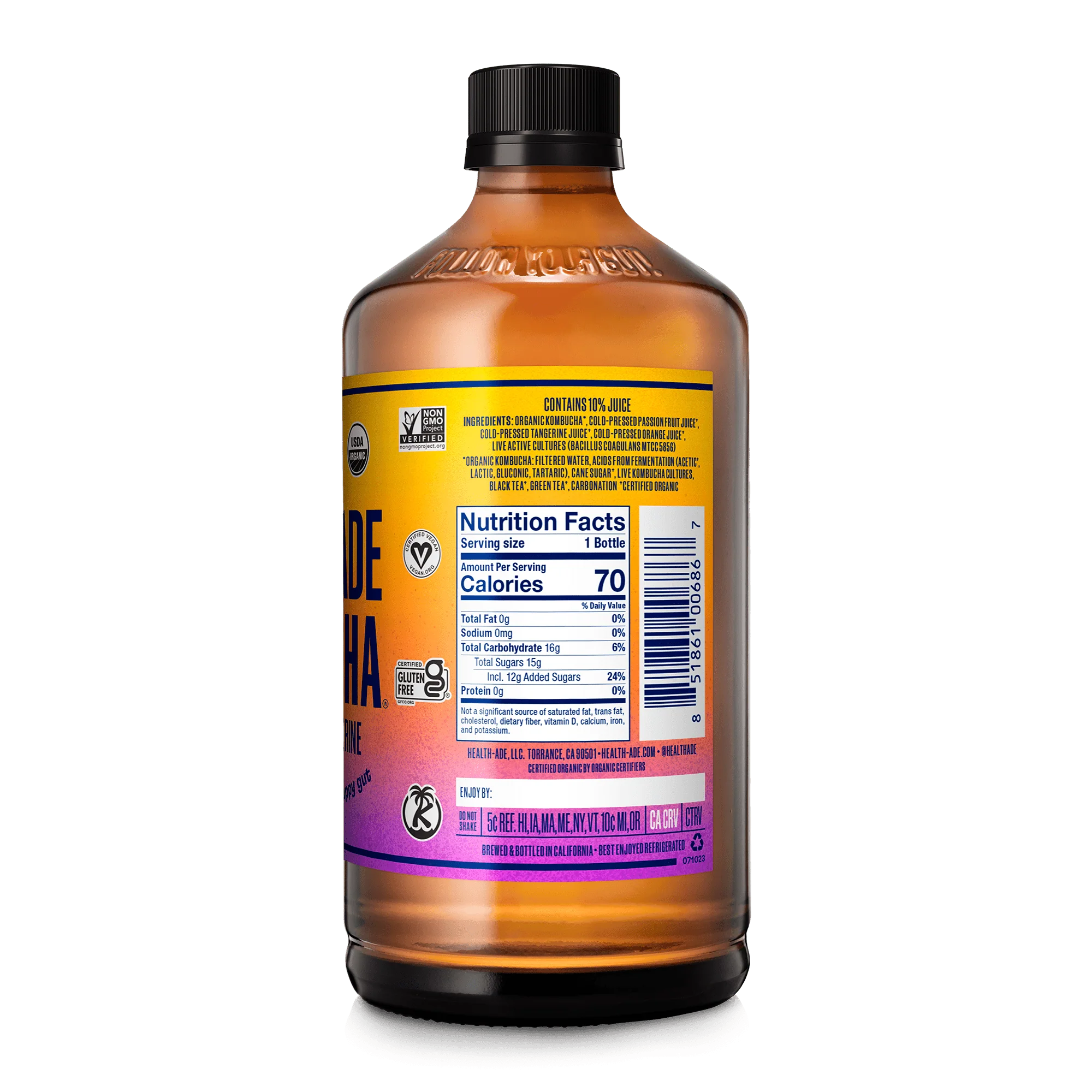 Passion Fruit-Tangerine Kombucha - Image 7