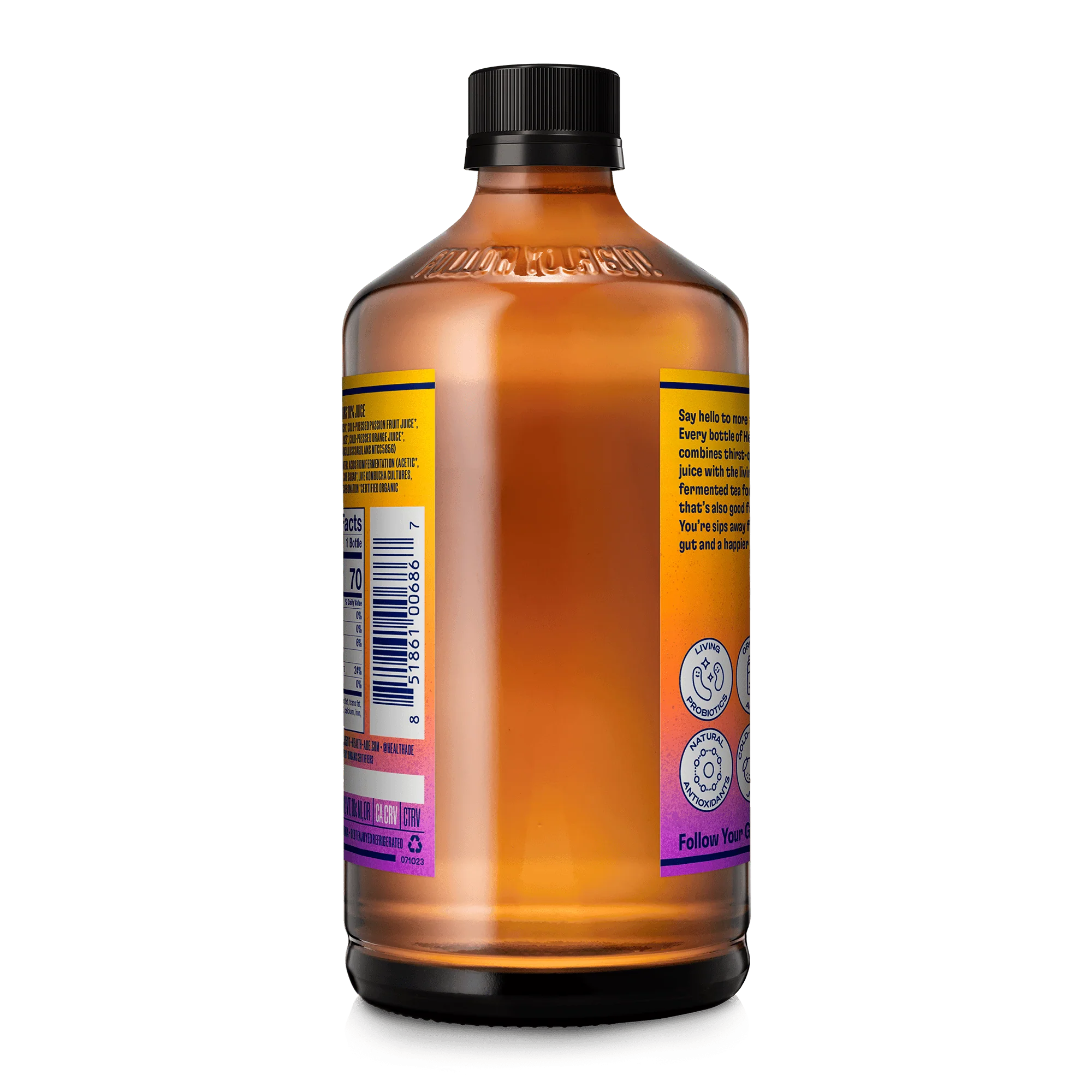 Passion Fruit-Tangerine Kombucha - Image 8